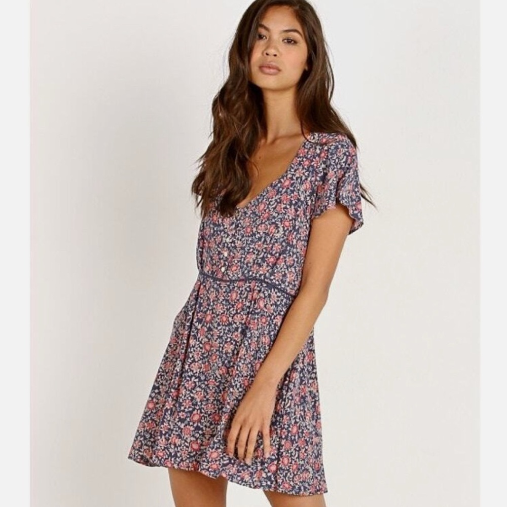 Spell & The Gypsy Collective Jasmine 90’s Floral Mini Dress